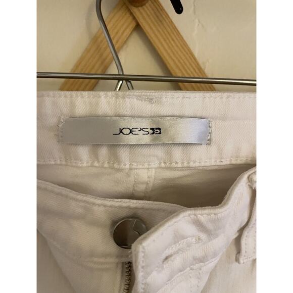 Joe's Jeans Women's 28 Capri White Annie Denim Mid-Rise Cropped Cotton - Picture 3 of 10